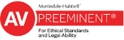 AV Preeminent For ethical Standards and Legal Ability Logo