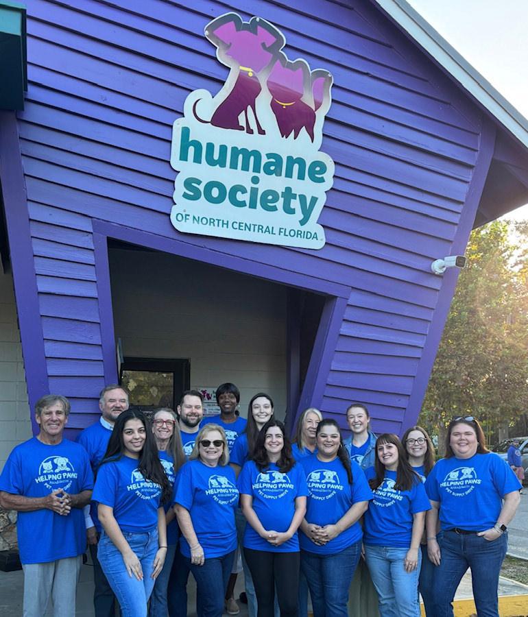 Avera & Smith helping Paws IB Action Day
