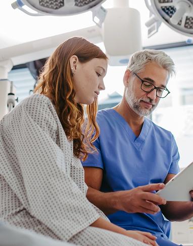 Doctor and patient review cancer misdiagnosis.